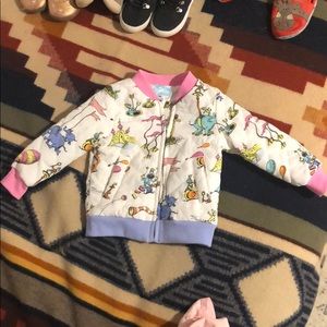 Dr Seuss bomber jacket